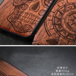 Slim Wood Back Cover For iPhone