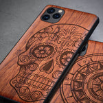 Slim Wood Back Cover For iPhone