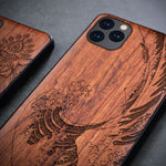 Slim Wood Back Cover For iPhone