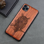 Slim Wood Back Cover For iPhone