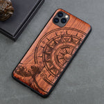 Slim Wood Back Cover For iPhone